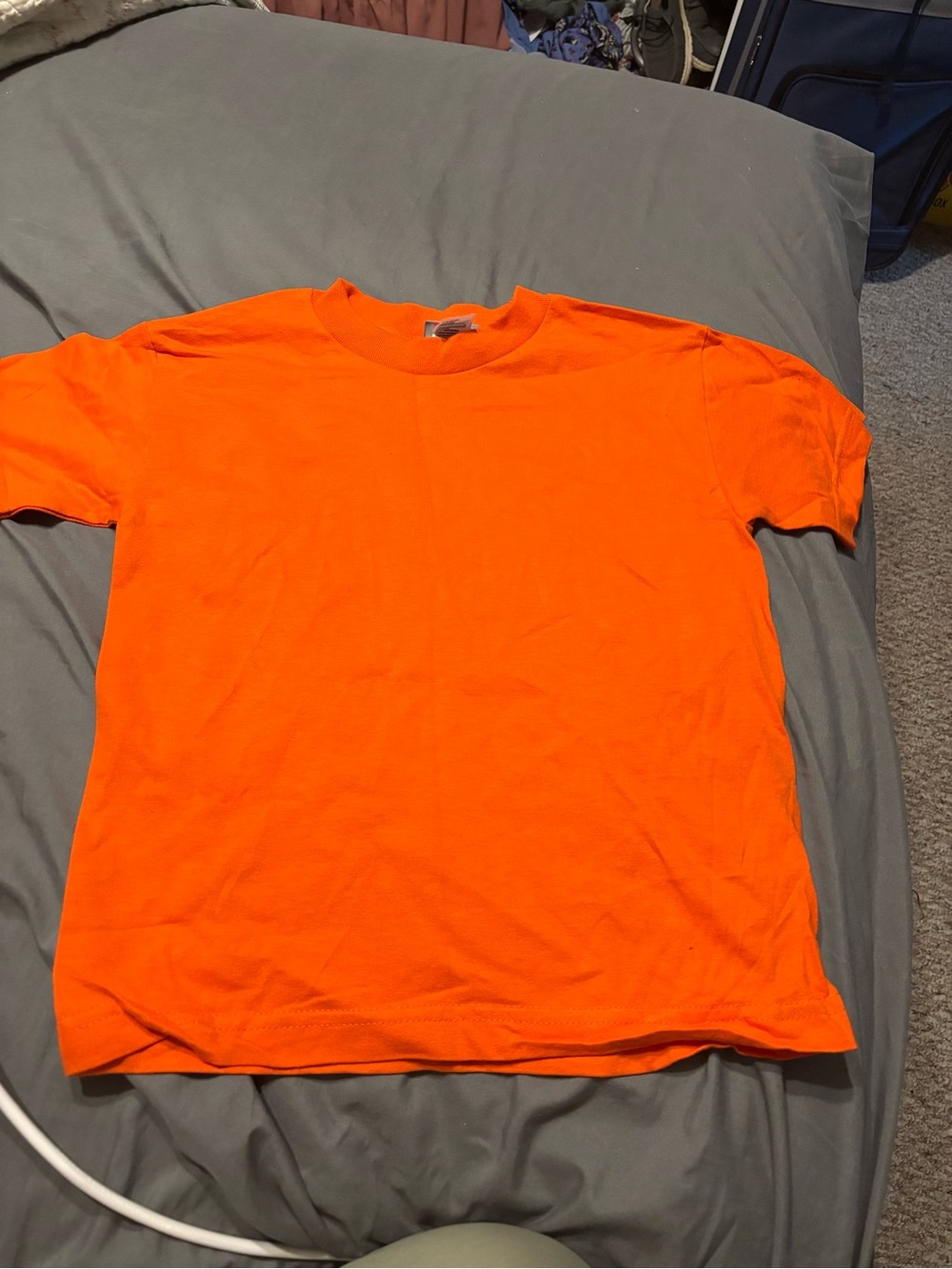 Kids Bright Orange Nike T-Shirt size 7